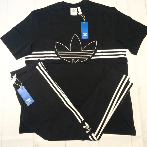 LAST ONE New adidas outfit leggings T-shirt set - Picture 5 of 5
